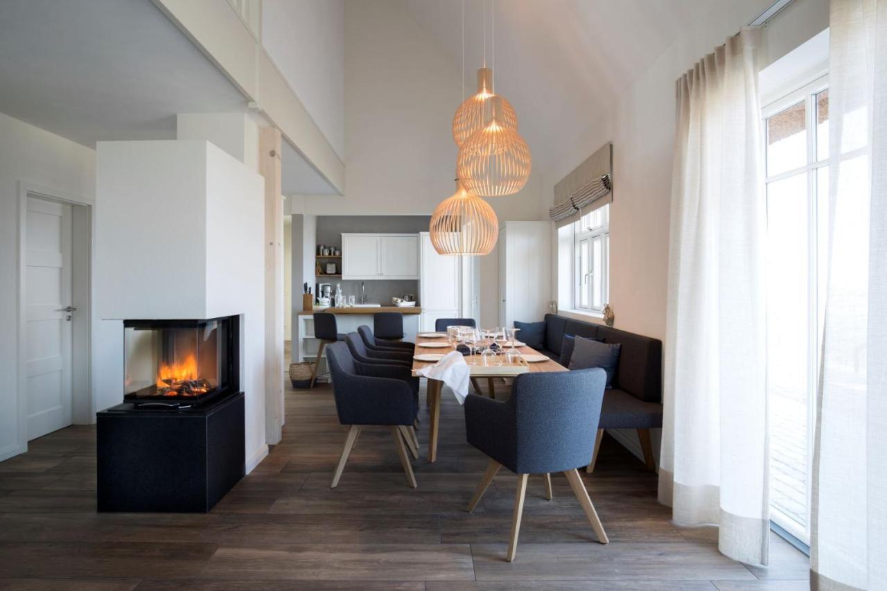 הוילה Nieby  Reetdorf Geltinger Birk Atelierhaus Schilfinsel מראה חיצוני תמונה