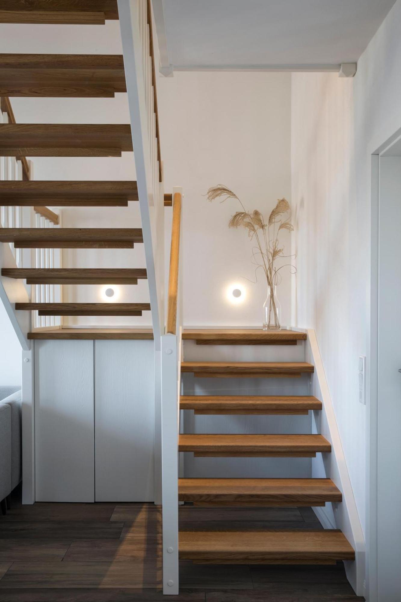 הוילה Nieby  Reetdorf Geltinger Birk Atelierhaus Schilfinsel מראה חיצוני תמונה
